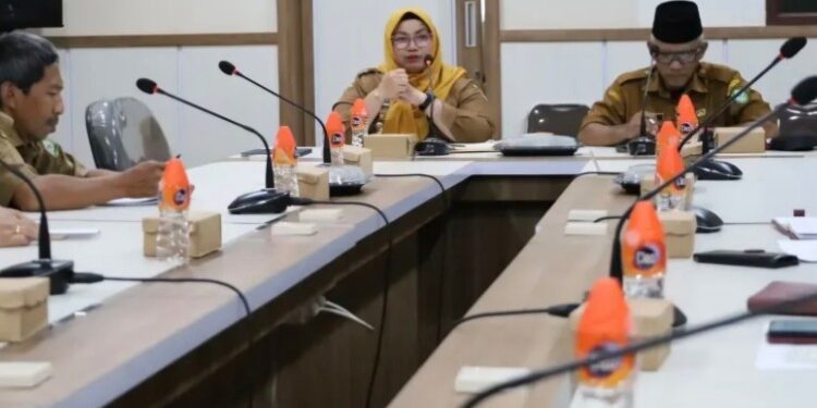 Foto:IST/MATA KALTENG - Rapat koordinasi penempatan prrsonel BNNK.