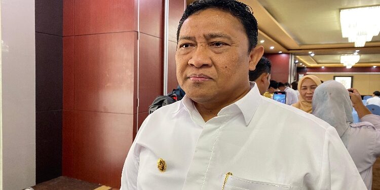 FOTO: NRA/MATAKALTENG - Wakil Gubernur Kalimantan Tengah, Edy Pratowo,kepada awak media, usai usai menghadiri kegiatan di AJT.