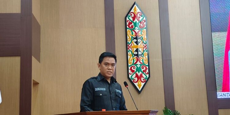 FOTO: MATAKALTENG - Juru Bicara Fraksi Gerindra, Genjadid Utomo.