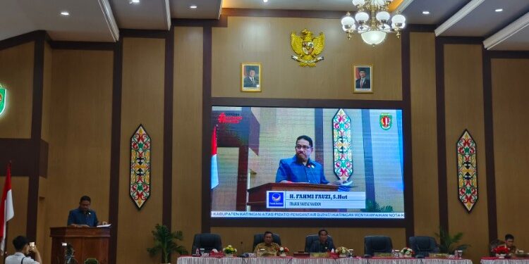 FOTO: MATAKALTENG - Juru Bicara Fraksi Partai Nasdem, Fahmi Fauzi.