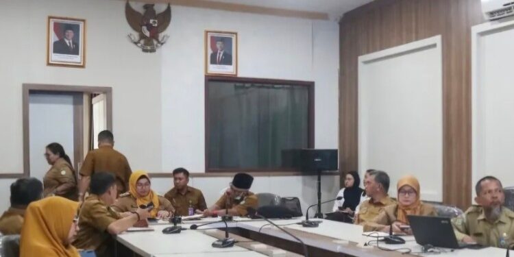 Foto: IST/MATA KALTENG -Rakor Nasional Percepatan Penuntasan Gizi dan TBC.