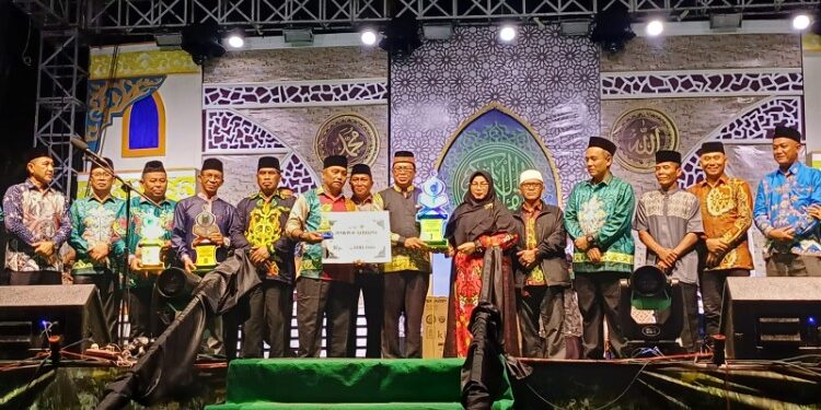 Foto:IST/MATA KALTENG - Penutupan MTQ Kotim ke 56, 1 Oktober 2025 malam.
