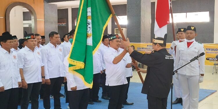FOTO: IST/MATA KALTENG - Pelantikan Pengurus Ikatan Pencak Silat Indonesia (IPSI) Kabupaten Kotim, masa bakti 2025–2029.