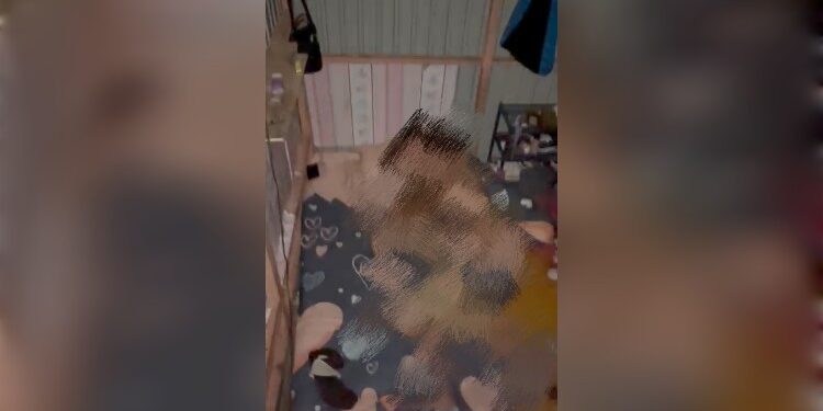 FOTO: AGUS/MATAKALTENG- Potongan vidio viral yang tersebar di media sosial yang memperlihatkan remaja sedang melakukan hubungan asusila.