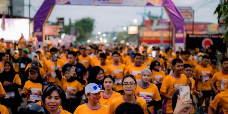 FOTO: IST/MATAKALTENG- Penyelenggaraan Midtown Run 10K 2025 pada Minggu, 5 Oktober 2025 pagi.