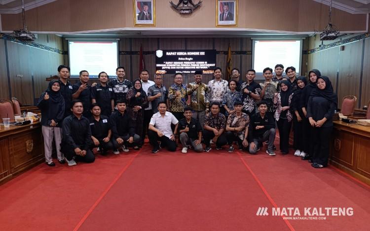 Dorong Ekonomi Kreatif, Komisi III DPRD Kotim Siap Bahas Usulan KPPM untuk Masuk Program Perda 2026
