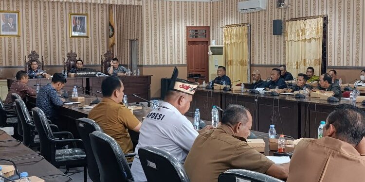 Foto:IST/MATA KALTENG - RDP BPD Kotim bersama Komisi I dan Pemkab Kotim.