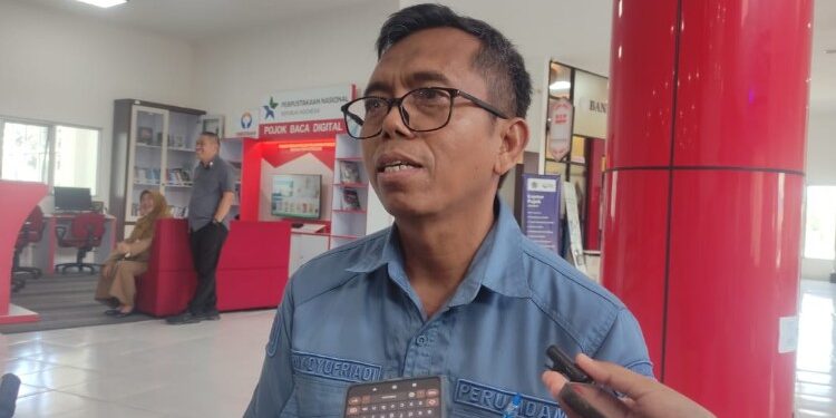 Foto: MATAKALTENG - Plt Kepala Perumdam Tirta Mentaya, Edy Dyufriadi.