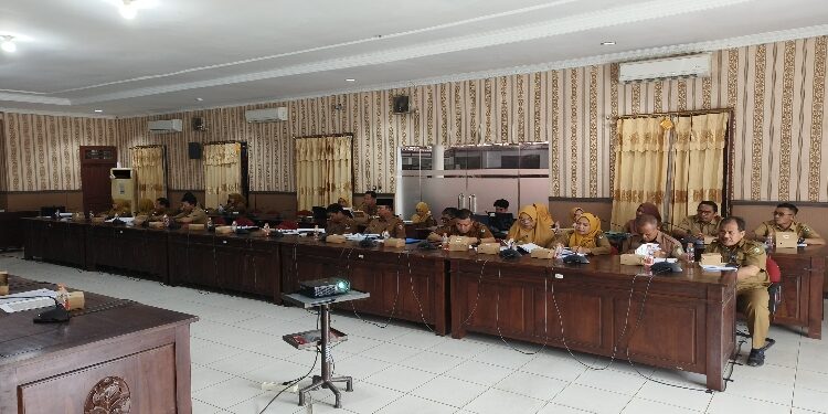 FOTO: IST/MATA KALTENG - Rapat kerja Komisi III DPRD Kotim bersama mitra kerja.