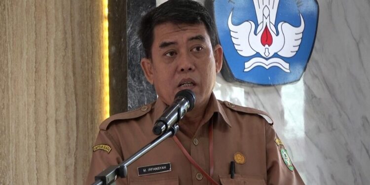 Kepala Disdik Kotim, Muhammad Irfansyah.
