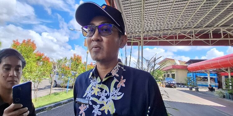Kepala Dinas Sumber Daya Air, Bina Marga, Bina Konstruksi, Perumahan Rakyat dan Kawasan Permukiman (SDABMBKPRKP) Kotim, Mentana Dhinar Tistama.