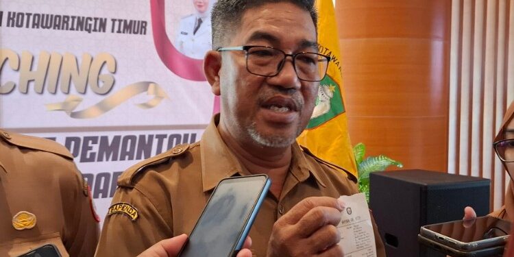 Foto:Kepala Bapenda Kotim, Ramadansyah.
