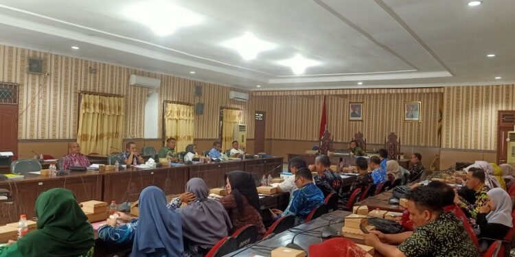Foto: IST/MATA KALTENG- Rapat kerja Komisi III DPRD Kotim bersama mitra kerja bidang kesehatan.