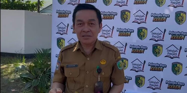 FOTO: Plt. Kepala Dinas Kesehatan Kota Palangka Raya, Riduan.