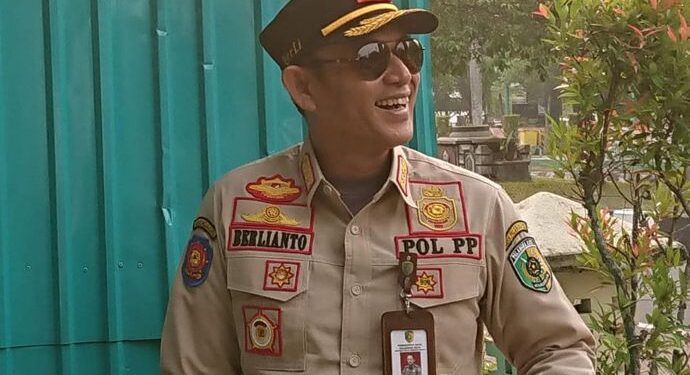 FOTO: Kasatpol PP Kota Palangka, Berlianto.