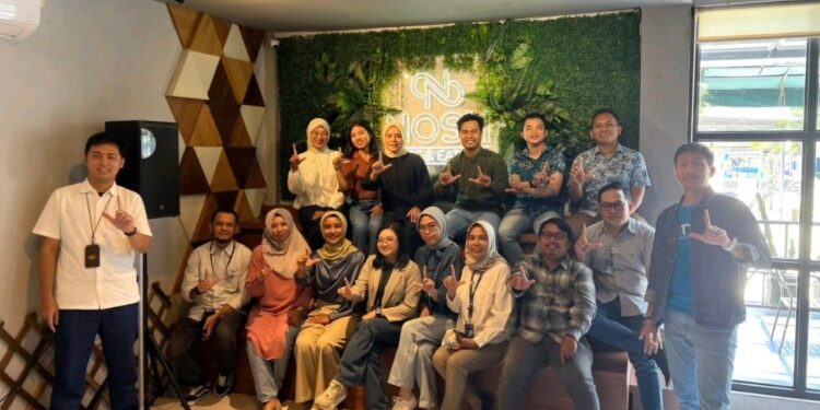 Foto:IST/MATA KALTENG - Pertemuan BPJS Ketenagakerjaan Sampit dan Bank Mandiri di Wilayah Sampit.