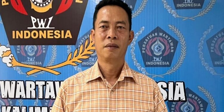 Ketua PWI Kalteng M. Zainal.