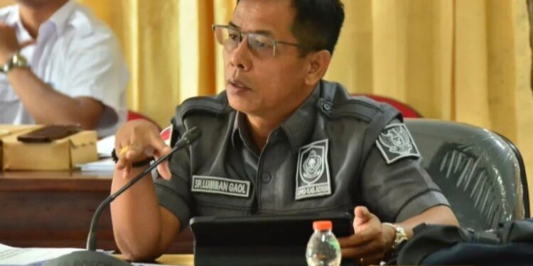 Foto:Anggota DPRD Kabupaten Kotawaringin Timur, SP Lumban Gaol.