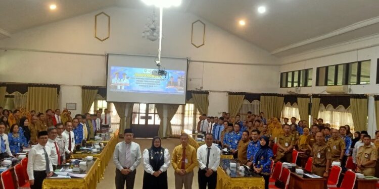 Foto:IST/MATA KALTENG - Rapat Koordinasi Pengendalian dan Evaluasi (Rakordelev) Kegiatan Pembangunan Daerah Triwulan III Tahun 2025, Senin 10 November 2025.