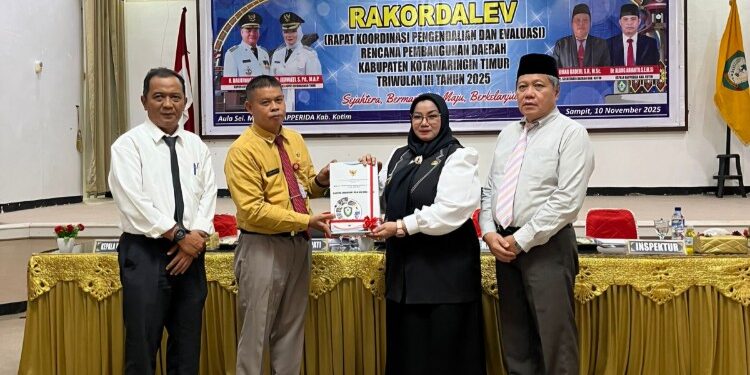 Foto:IST/MATA KALTENG - Pembukaan Rakordelev Kotim, 10 November 2025.