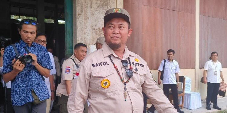 FOTO : Bupati Katingan Saiful.