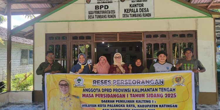 FOTO: IST - Kunjungan Reses Masa Persidangan I Tahun 2025, Siti Nafsiah, di Kecamatan Kamipang, Kabupaten Katingan.