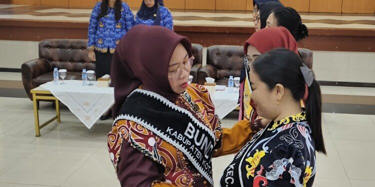 Foto:IST/MATA KALTENG - Bunda PAUD Kotim saat kukuhkan Bunda PUAD Kecamatan, 17 November 2025.