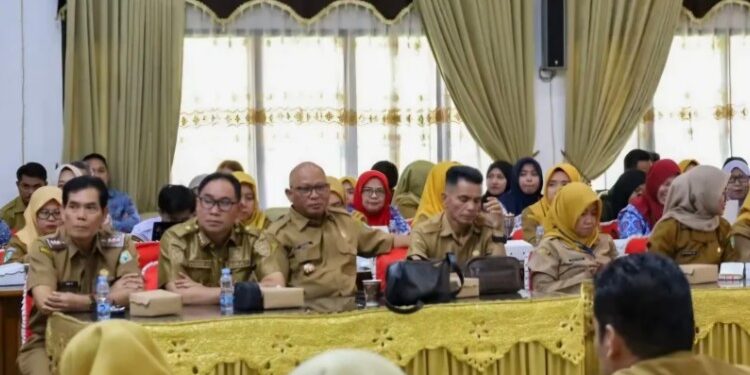 Foto:IST/MATA KALTENG - Bimtek penginputan konvergensi percepatan penanganan stunting, 18 November 2025.