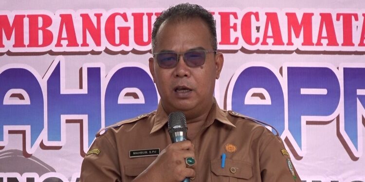Ketua PGRI Kotim, Mahbub.