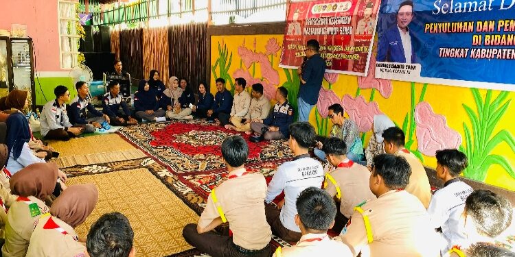 FOTO: IST/MATA KALTENG - Penyuluhan Hidup Sehat untuk Penegak, Pandega, dan Pembina Pramuka.