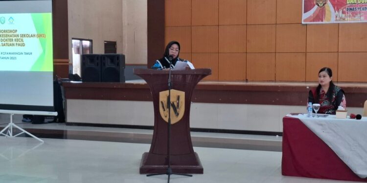 Foto:DIAN/MATA KALTENG - Bunda PAUD Kabupaten Kotawaringin Timur, Hj Khairiah Halikinnor.