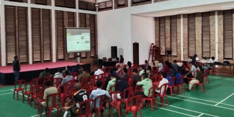 Foto:IST/MATA KALTENG - BPJS Ketenagakerjaan Sampit Sosialisasikan Aplikasi JMO kepada Karyawan PT Salonok Ladang Mas.