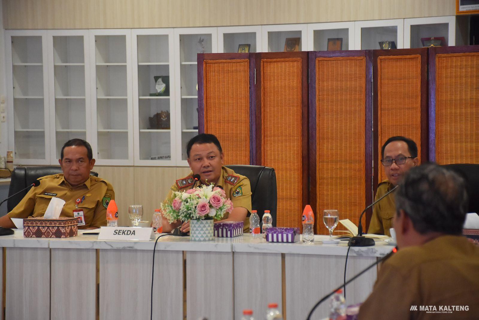 Pemkab Kapuas Gelar Rapat Tindak Lanjut Penanganan Bencana Angin Puting Beliung di Kapuas Murung dan Dadahup
