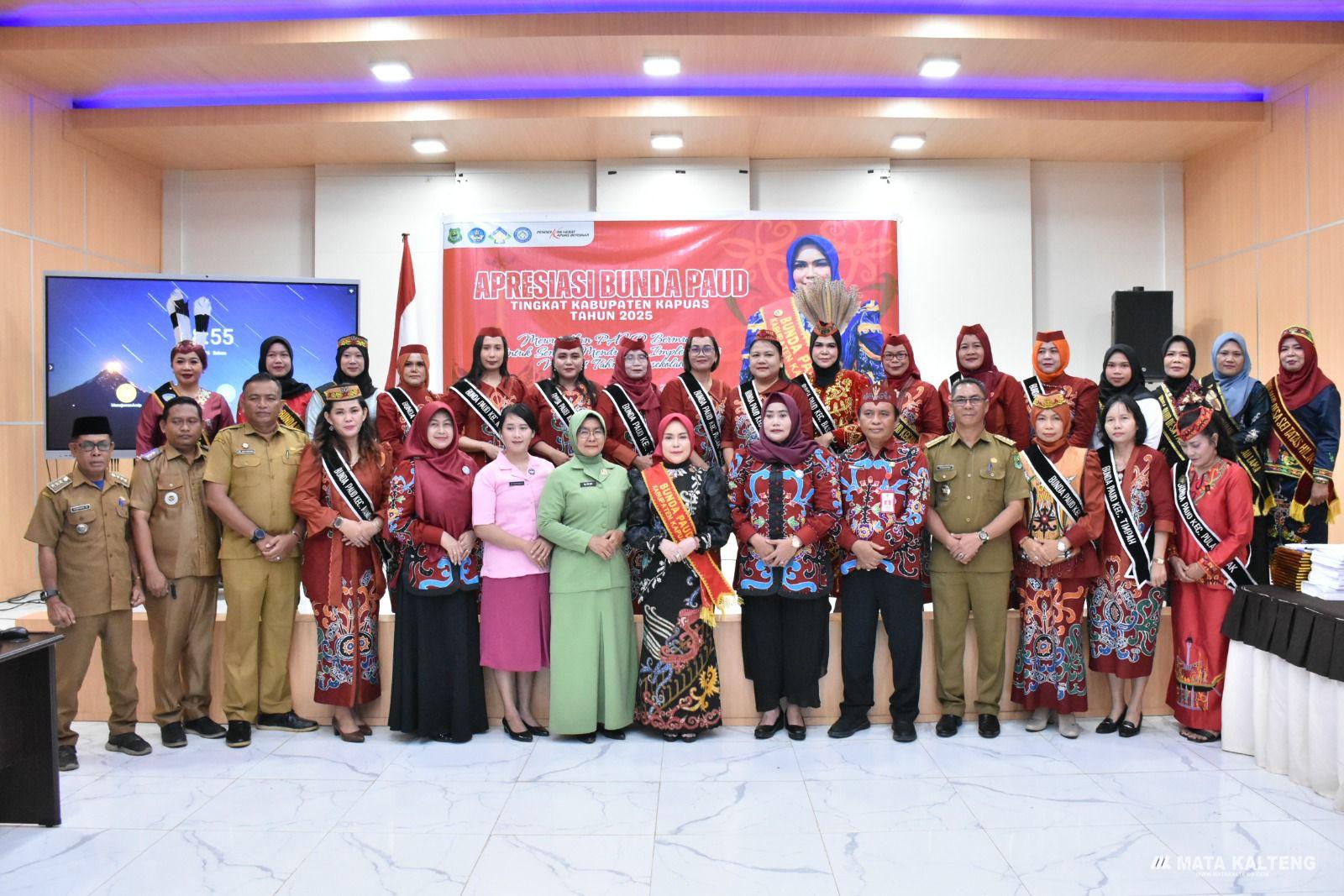 Bunda PAUD Kabupaten Kapuas Resmi Buka Apresiasi Bunda PAUD Tahun 2025
