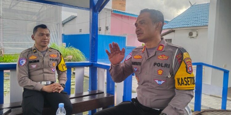 FOTO: AGUS/MATAKALTENG- Kasat Lantas Polres Kotim, AKP Hariyanto.
