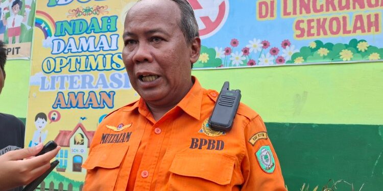 Foto:Kepala Pelaksana BPBD Kotawaringin Timur, Multazam.
