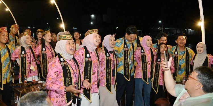 FOTO: IST/MATAKALTENG - Penutupan PPAP tahun 2025 di Tepi Arut Cafe, Sungai Arut, Kelurahan Raja, Kecamatan Arsel, Kabupaten Kobar, Kamis 16 Oktober 2025.