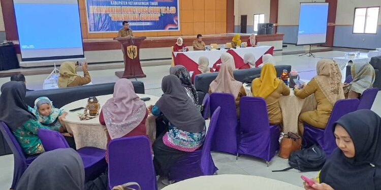 Foto:DIAN/MATA KALTENG - Peningkatan Kompetensi TK dan SD Bertema Matematika Gembira, 15 Desember 2025.