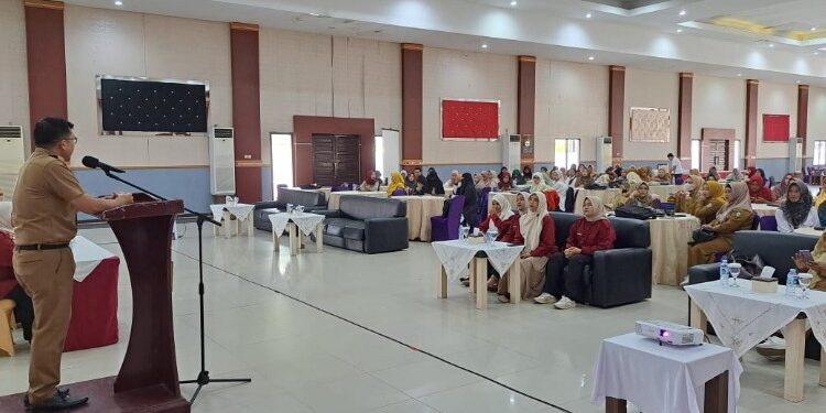 Foto:DIAN/MATA KALTENG - Peningkatan Kompetensi TK dan SD Bertema Matematika Gembira, 15 Desember 2025.