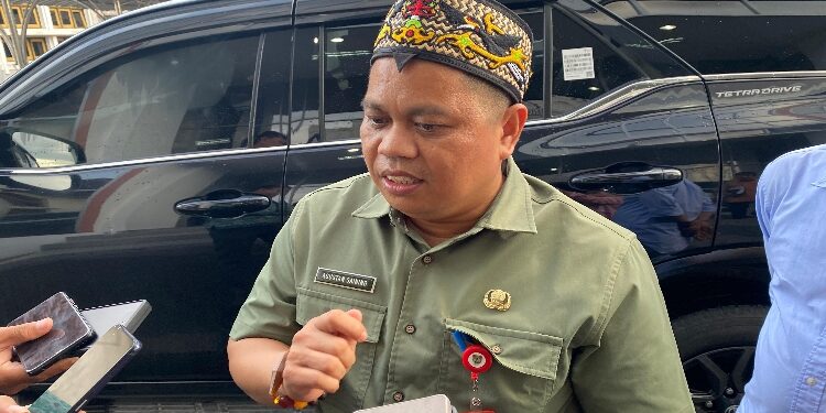Kepala Dinas Kehutanan Kalimantan Tengah, Agustan Saining.