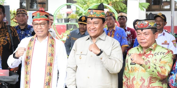 FOTO: IST/MATAKALTENG - Wagub Kalteng Hadiri Silaturahmi Bersama Wakil Ketua DPR RI di Kabupaten Kapuas.