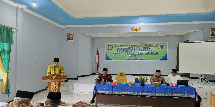 FOTO: IST/MATA KALTENG - Acara silaturahmi dalam rangka komitmen Majelis Ulama Indonesia (MUI) Kabupaten Kotawaringin Timur, Sabtu 20 Desember 2025.