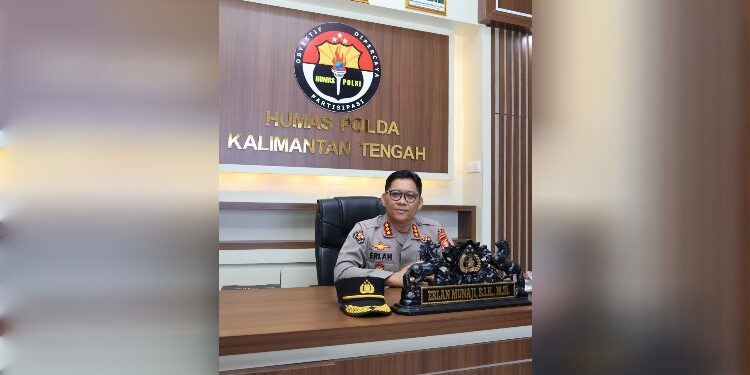 FOTO: Kabid Humas Polda Kalteng, Kombes Pol Erlan Munaji.