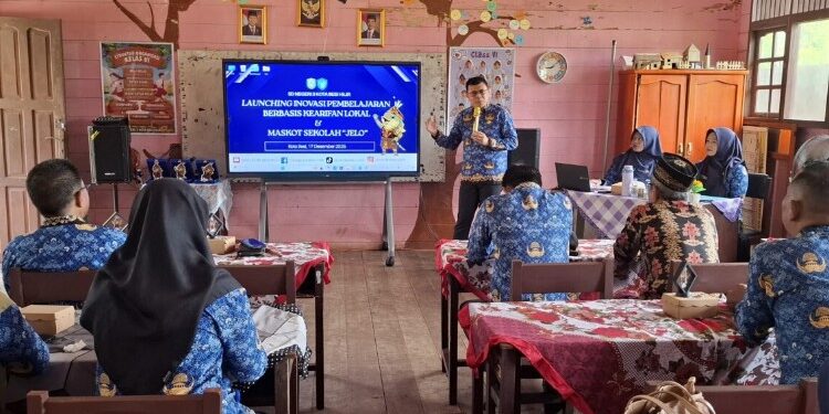 Foto:IST/MATA KALTENG - Peluncuran pembelajaran berbasis budaya melalui inovasi “Jelawat” (Jelajah Warisan Adat dan Tradisi).