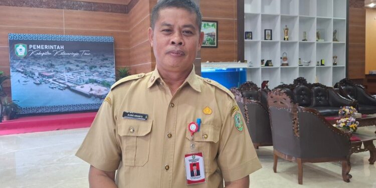 Foto:Kepala Badan Perencanaan Pembangunan, Riset dan Inovasi Daerah (Baperrida) Kotim, Alang Arianto.
