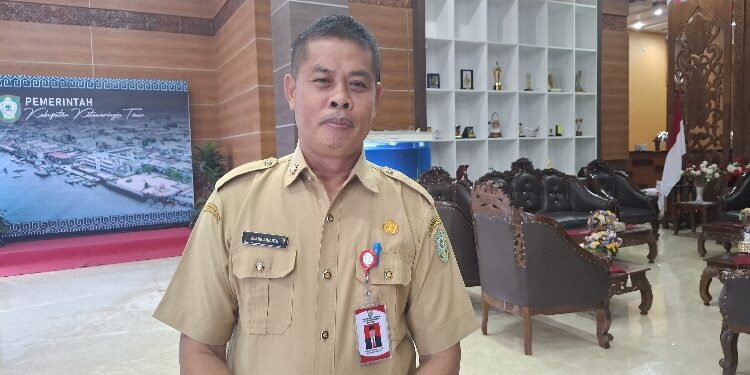 Kepala Baperrida Kotim, Alang Arianto.