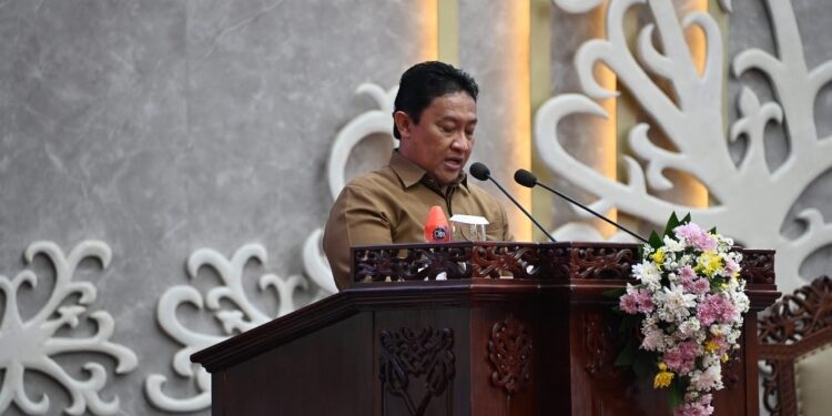 FOTO: IST/MATAKALTENG - Wagub Kalteng Hadiri Rapat Paripurna Penutupan dan Pembukaan Masa Persidangan DPRD Kalteng.