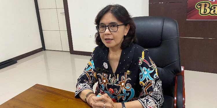 Kepala DP3APPKB Kalteng, Linae Victoria Aden.