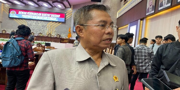 FOTO: NRA/MATAKALTENG - Wakil Ketua Komisi I DPRD Kalteng dari Fraksi Golkar, Sudarsono.