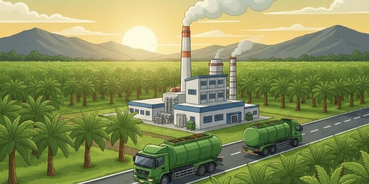 Foto:Ilustrasi perusahaan sawit.